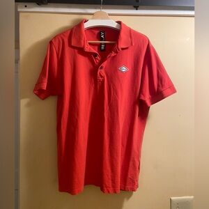 Replay Men's Vibrant Red Polo Shirt